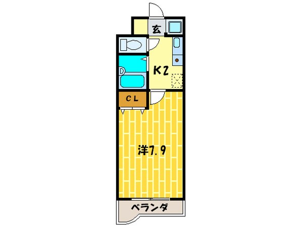 ラフィ－ネ北島の物件間取画像